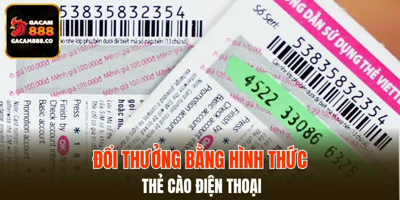 Cách thao tác trên đa dạng hình thức rút tiền GACAM888