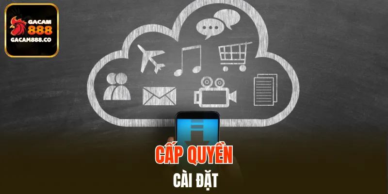 Cho phép cài đặt ứng dụng từ nguồn bên ngoài
