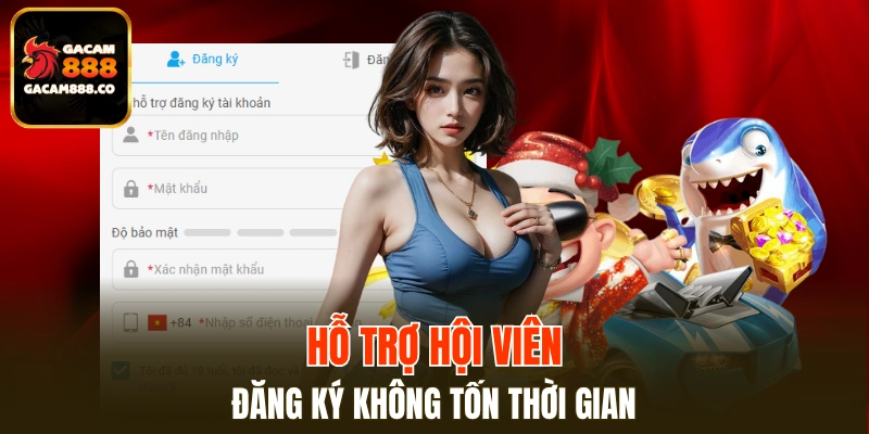 Đăng ký tài khoản chỉ vài bước đơn giản