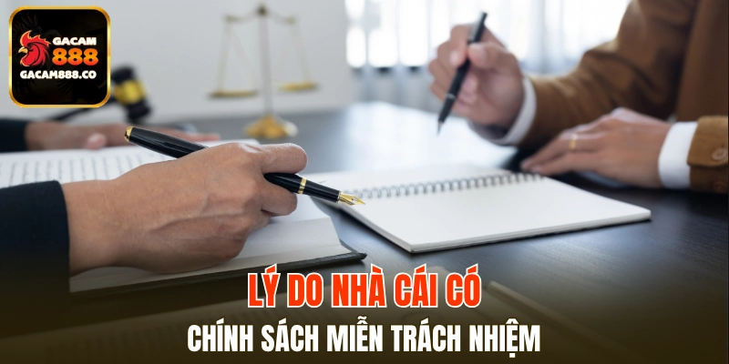 Tầm quan trọng của mục miễn trách nhiệm