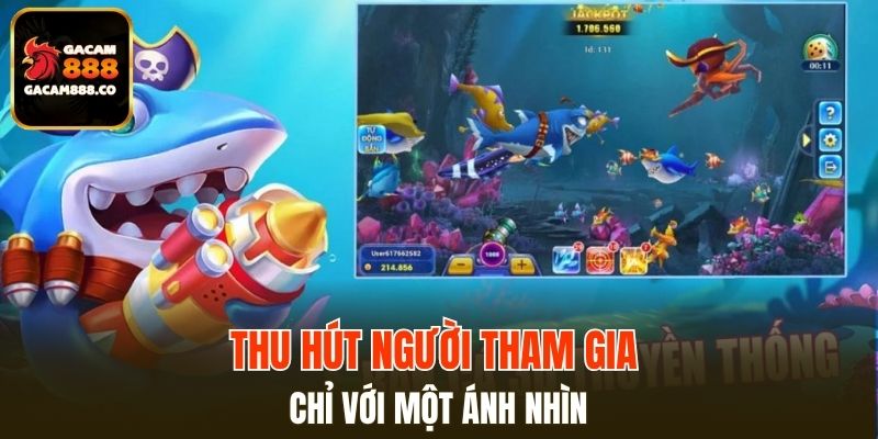 Thu hút người tham gia chỉ với một ánh nhìn